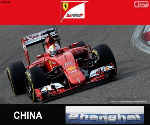 yapboz Vettel G.P Çin 2015